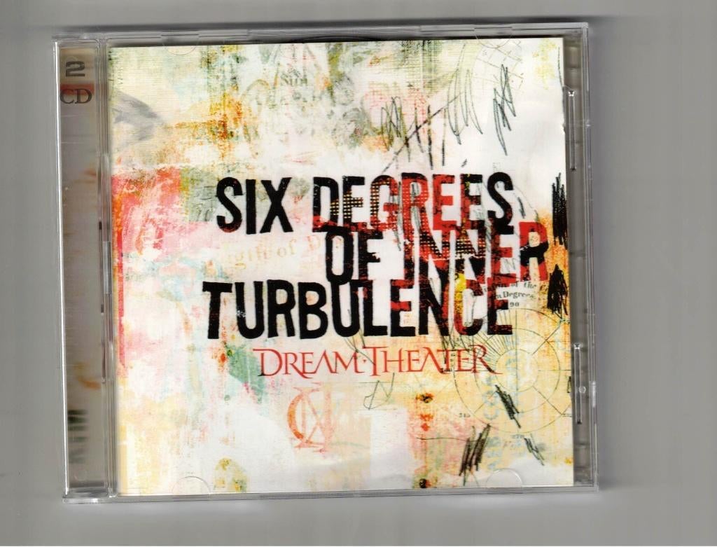 Dream Theater 2CD Six degrees of turbulence, Ophalen of Verzenden, Zo goed als nieuw, Poprock