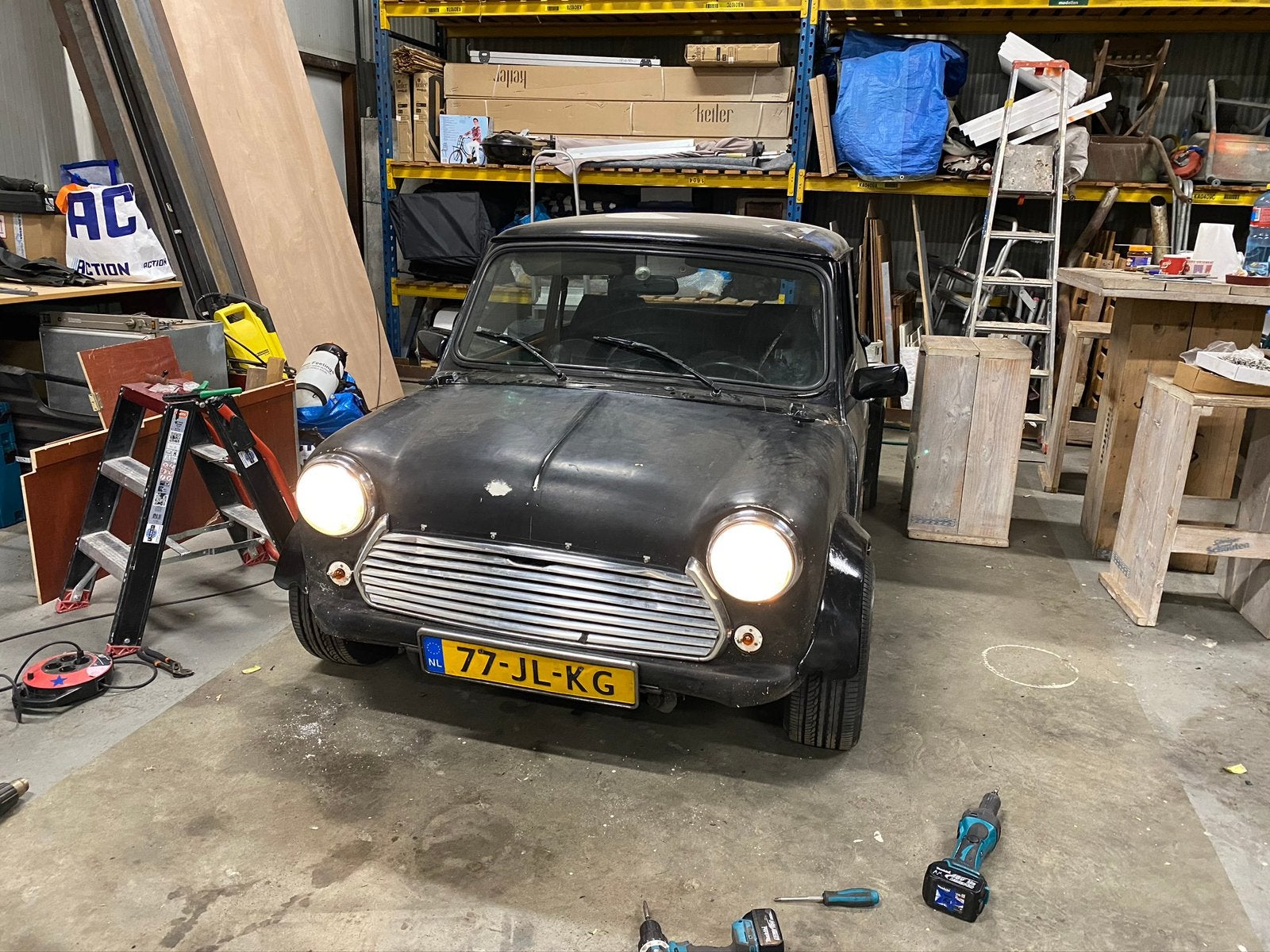 Classic mini 1992 project!, Auto's, Mini, Leder, Particulier, Te koop, Benzine