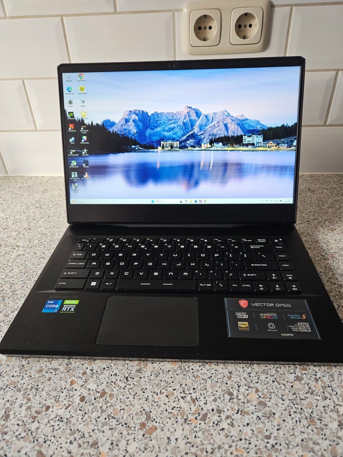 Msi vector gp66 3080 (150W), Ophalen, Met videokaart, 2 tot 3 Ghz, Intel i7-12700H