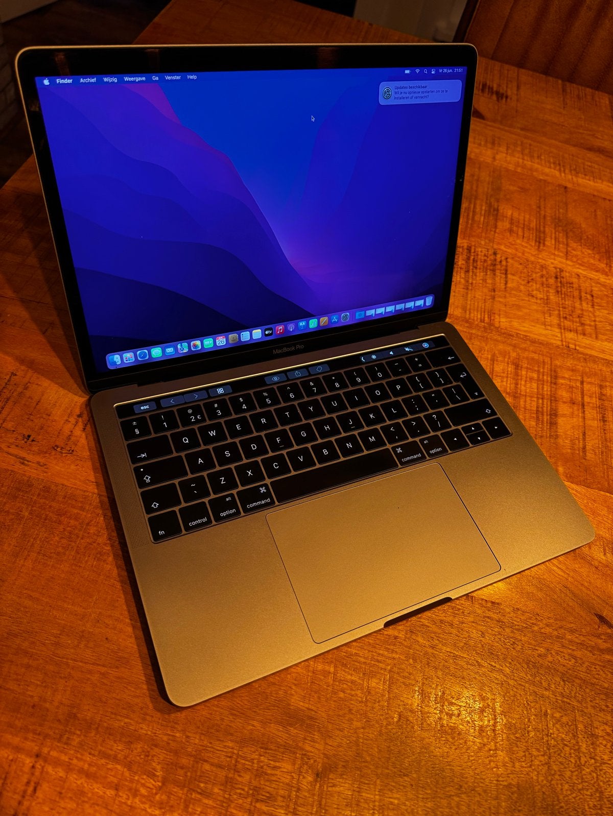 MacBook Pro (13-inch, 2016) - Touchbar, Computers en Software, Apple Macbooks, Gebruikt, MacBook Pro, 13 inch, 2 tot 3 Ghz, 512 GB