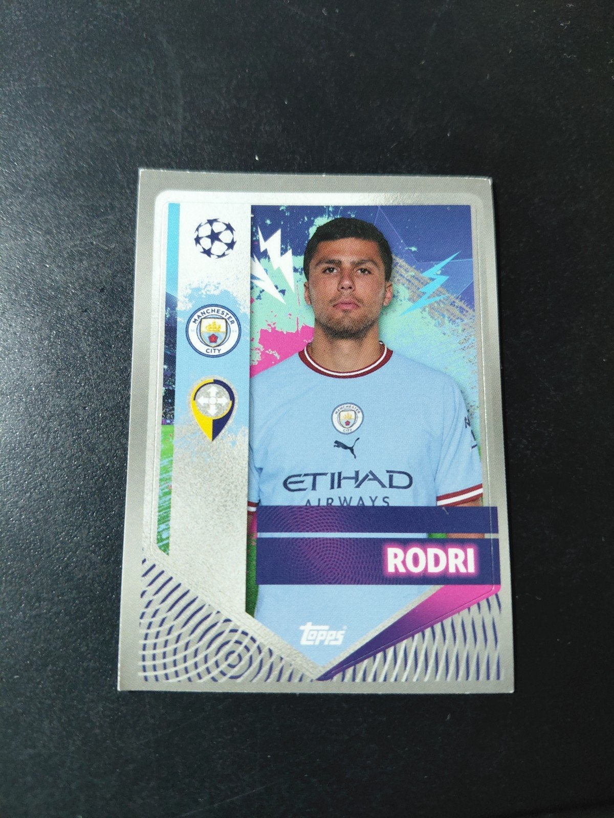 rodri (man city/fc barcelona) topps 2022/23, Ophalen of Verzenden, Nieuw, Buitenlandse clubs, Spelerskaart