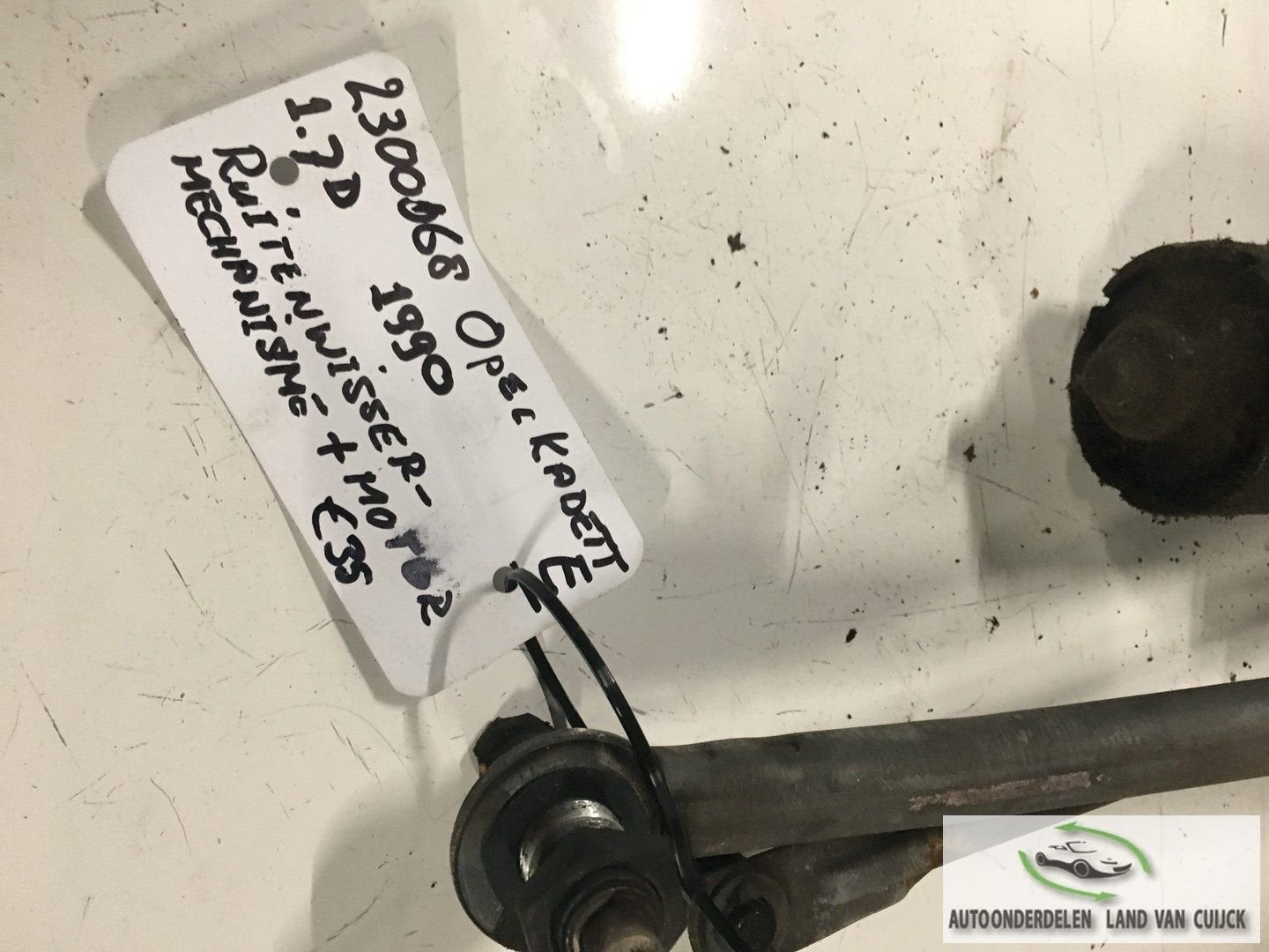 Opel Kadett E 1990 Ruitenwissermechaniek + motor, Auto-onderdelen, Gebruikt, -, -, Ophalen of Verzenden