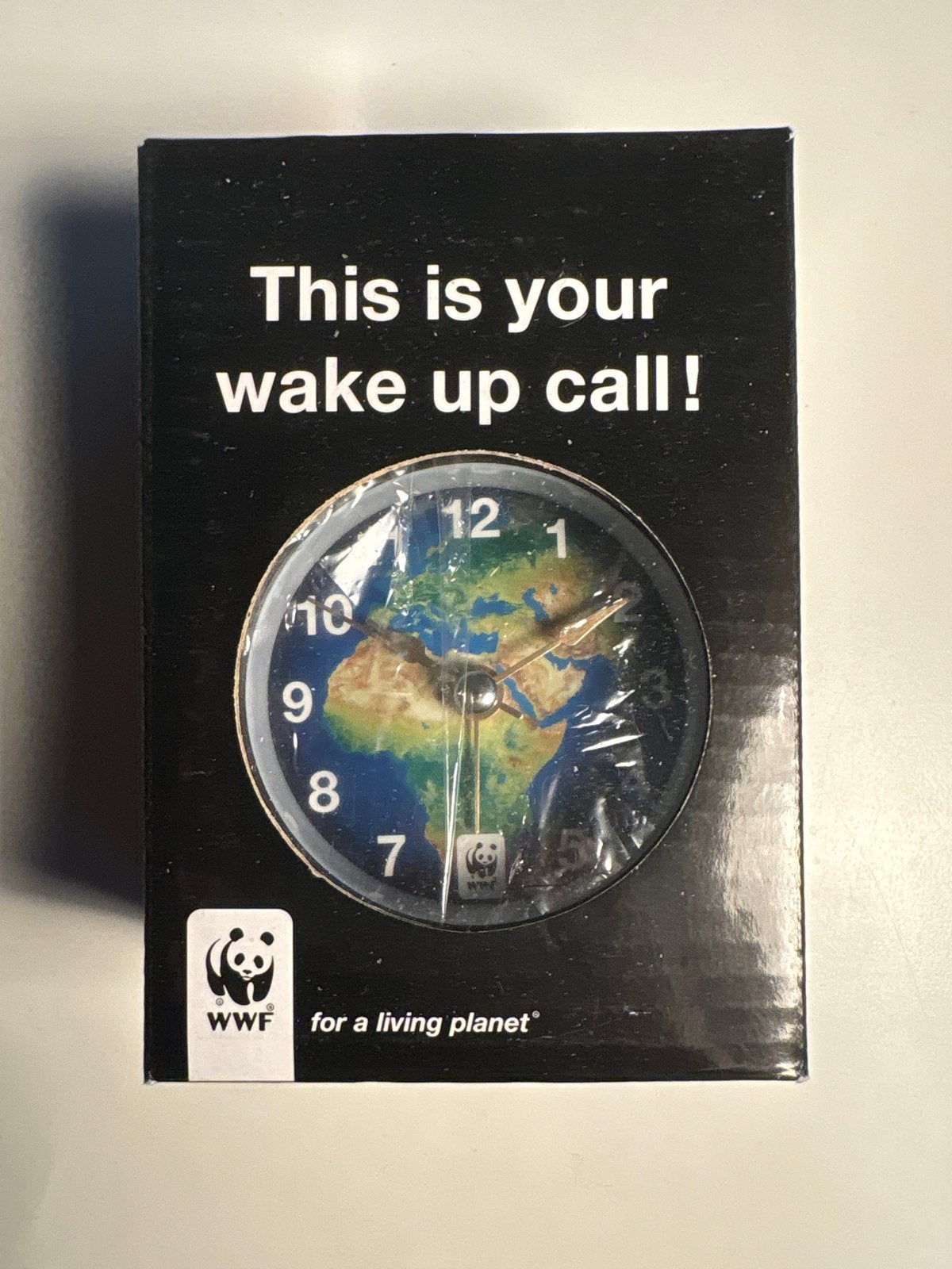 WWF Wekker - This is your wake up call!, Huis en Inrichting, Meerkleurig, Analoog, Werkt op batterijen, Nieuw