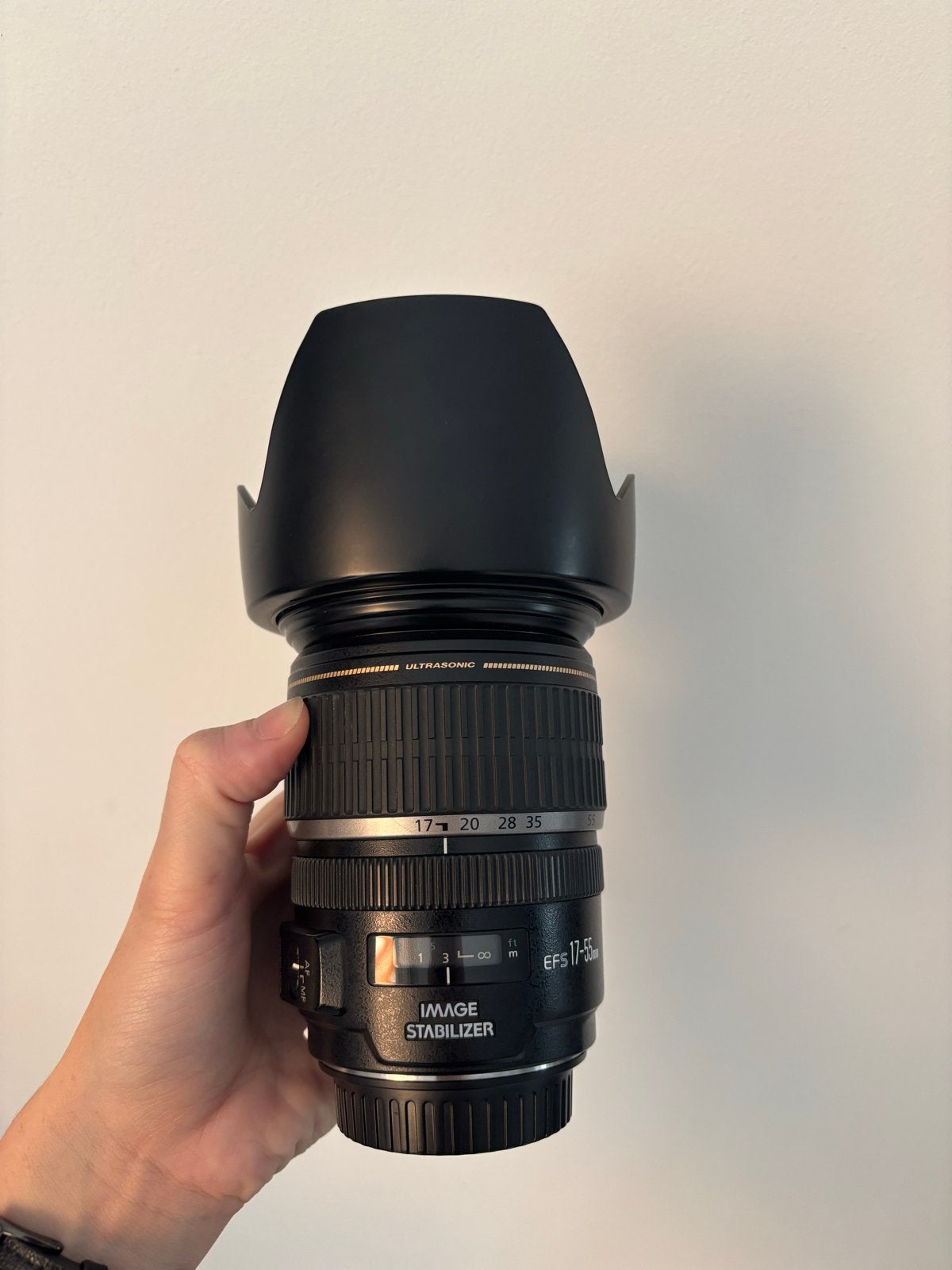 Canon EF-S 17-55mm f/2.8 IS USM Lens (Gebruikt), Audio, Tv en Foto, Fotografie | Lenzen en Objectieven, Gebruikt, Canon, Autofocus