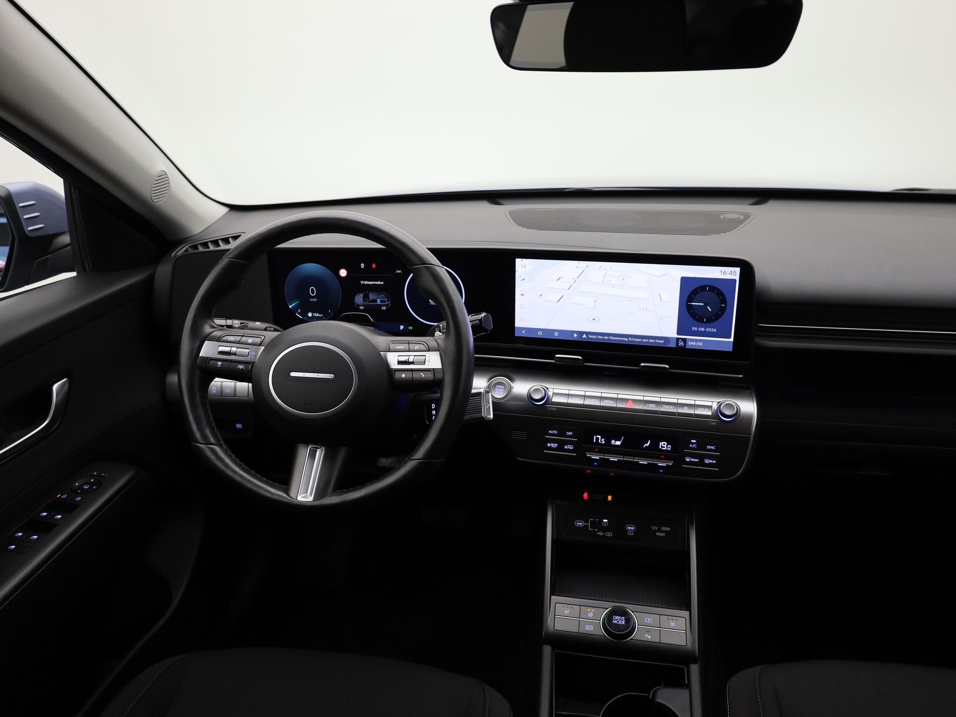 Hyundai KONA 1.6 GDI HEV Comfort Smart | Trekhaak afnb. | El, Auto's, Hyundai, 12 maanden, Stof, Gebruikt, Blauw