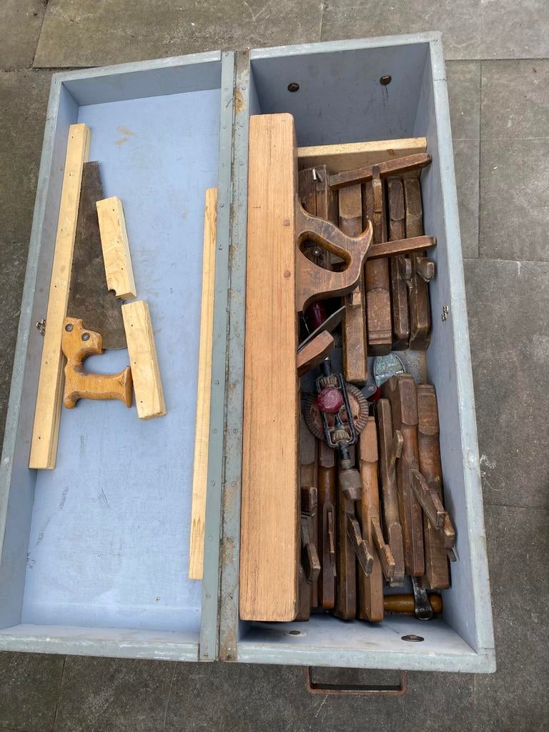 Antieke profiel schaven, Antiek en Kunst, Antiek | Gereedschap en Instrumenten, Ophalen of Verzenden