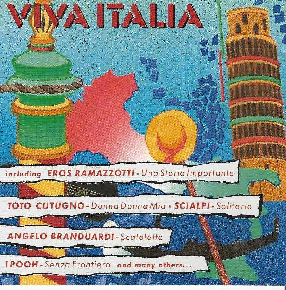 Viva Italia oa. Cutogno,Branduardi,Ramazotti,Scalpi= 2x 0,99, Ophalen of Verzenden, Zo goed als nieuw, Pop