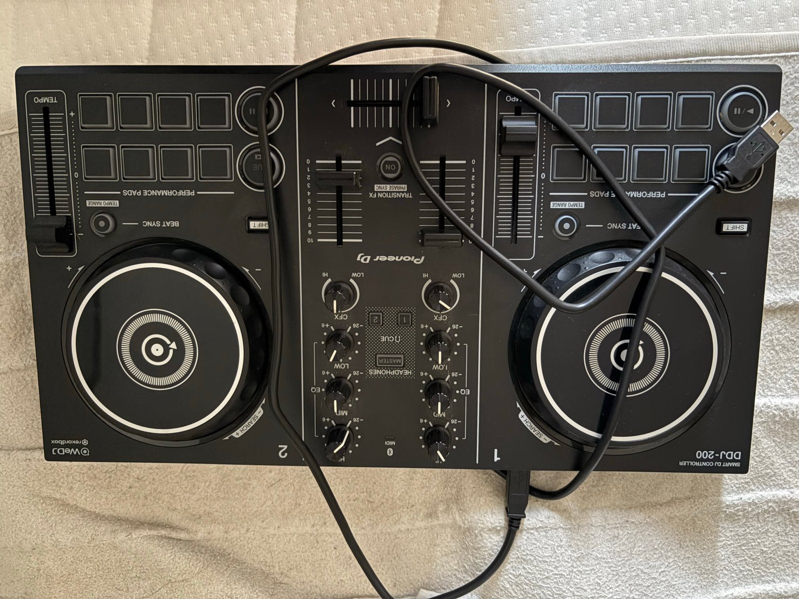 Pioneer DJ DDJ-200 DJ-controller - Zo goed als nieuw, Muziek en Instrumenten, Dj-sets en Draaitafels, Ophalen, Zo goed als nieuw