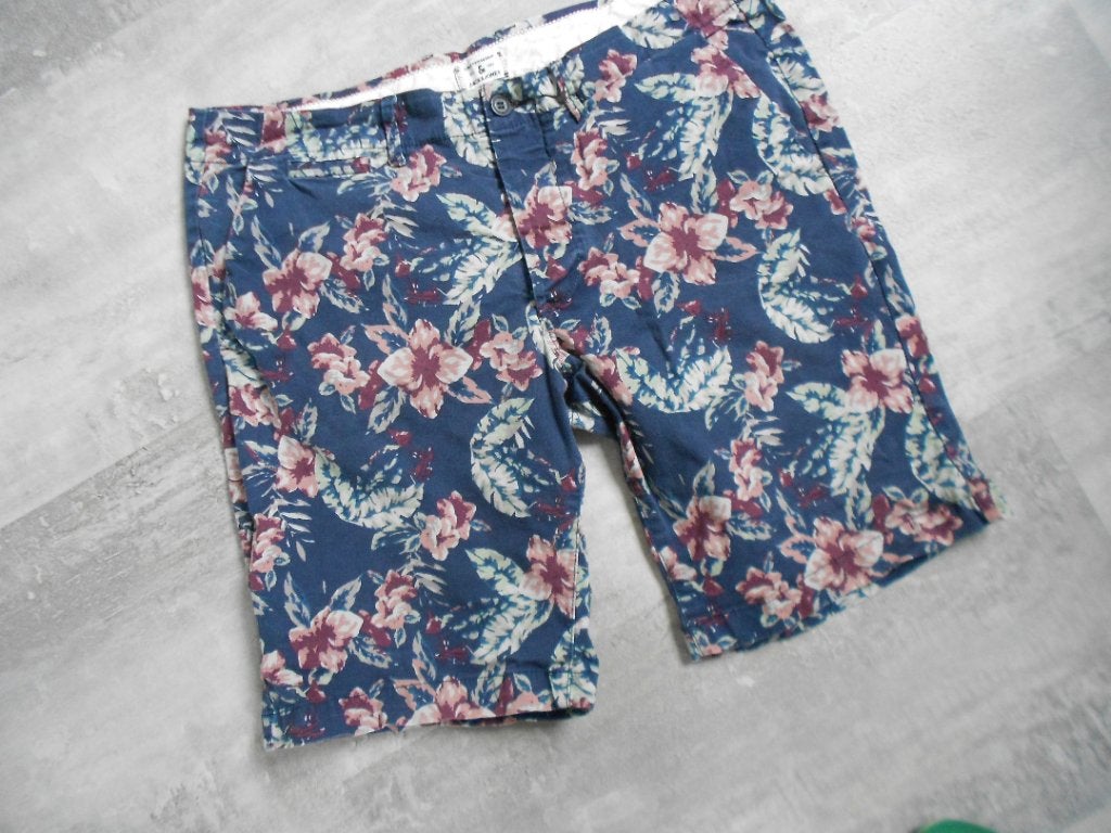 Jack & Jones blauwe korte broek, maat XL., Kleding | Heren, Broeken en Pantalons, Maat 56/58 (XL), Zo goed als nieuw, Jack & Jones