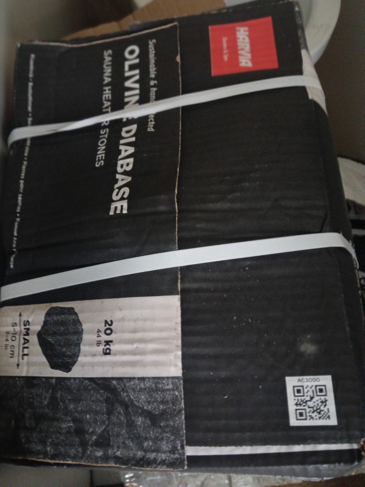 Harvia Sauna Kachelstenen - 20 kg Olivine Diabase, Ophalen of Verzenden, Nieuw, Fins of Traditioneel, Onderdelen