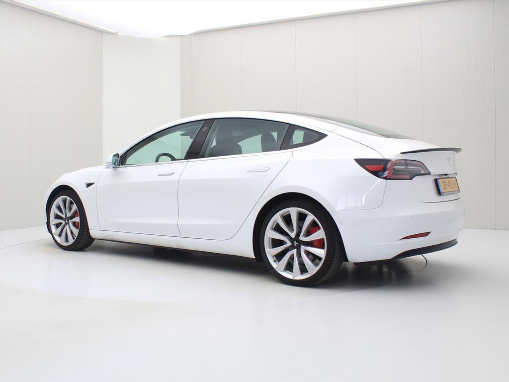 Tesla Model 3 Performance AWD 486pk 75 kWh [ FSD+530KM WLTP+, Auto's, Tesla, Automaat, Zwart, Wit, Origineel Nederlands
