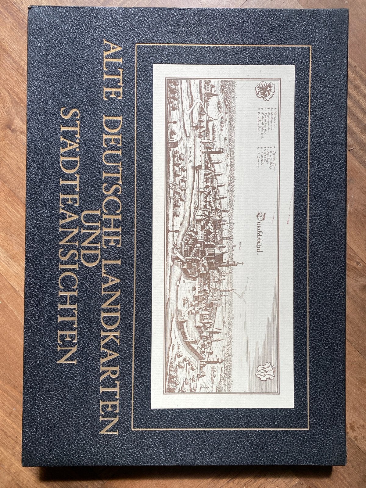 Alte Deutsche Landkarten und Städteansichten - Nummer AX 110, Boeken, Atlassen en Landkaarten, Voor 1800, Overige typen, Ophalen of Verzenden