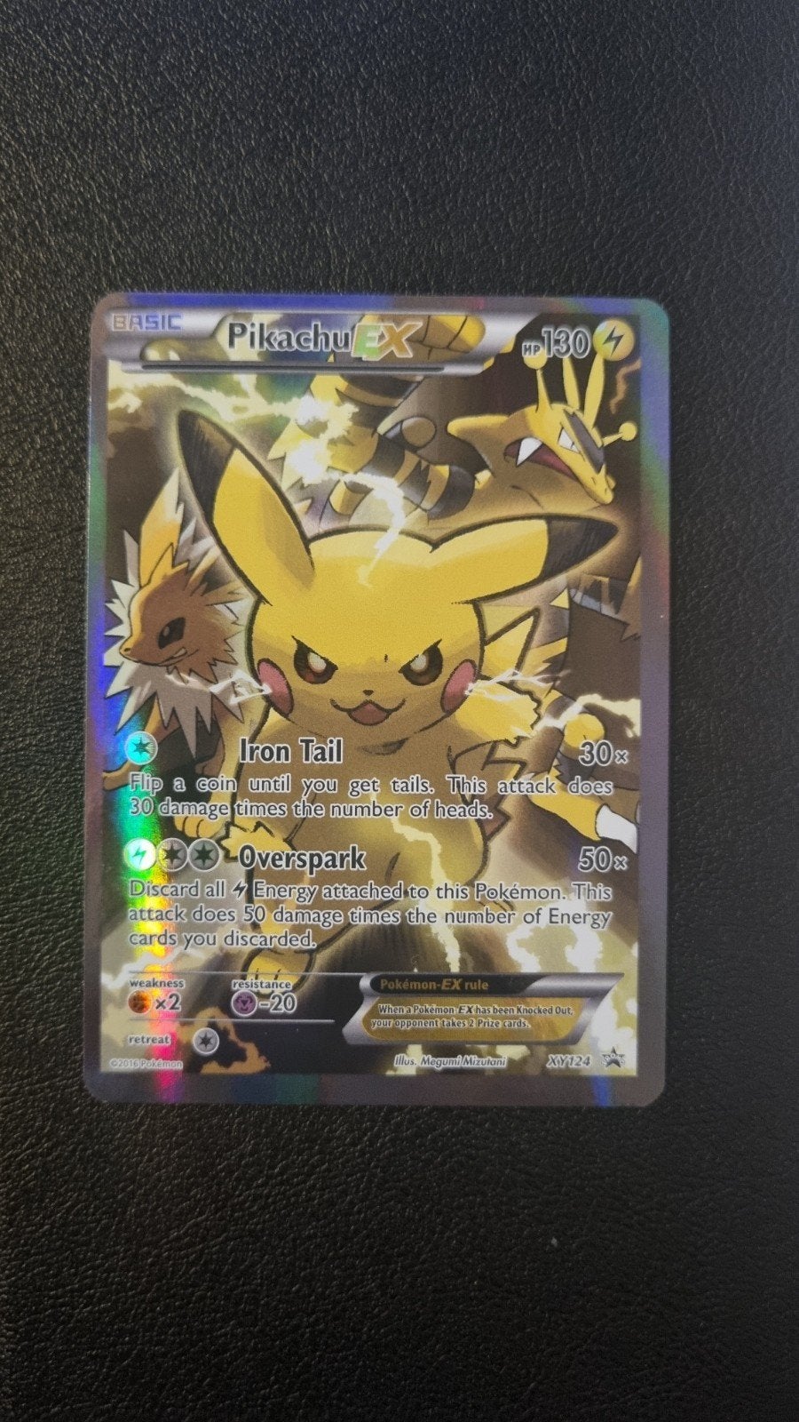 Pikachu EX XY124, Ophalen of Verzenden