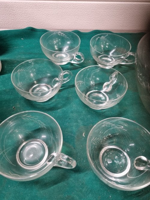 punch set jaren 70 geslepen almen, Ophalen of Verzenden, 'T Olde Gre-j, Info@toldegrej.nl, Endepoelstraat 20f Didam