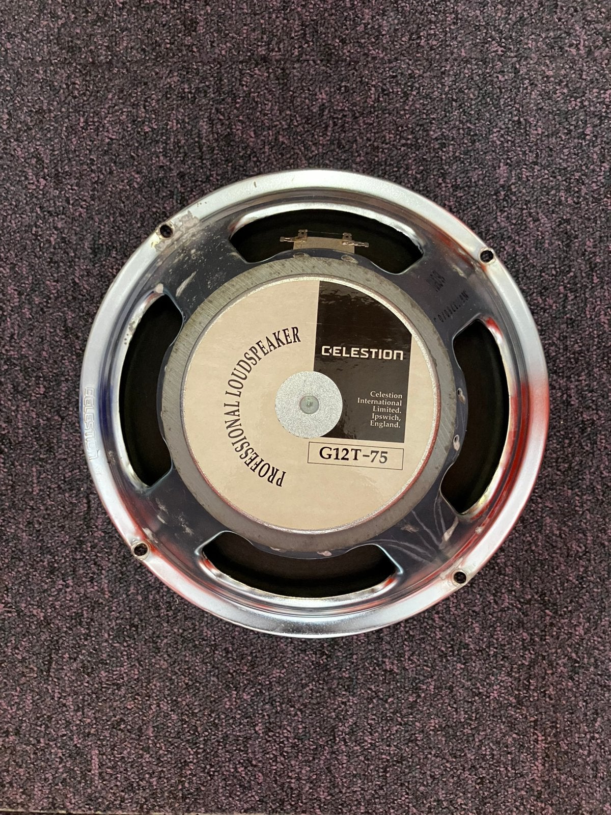 Celestion G12T-75 speakers, Ophalen, Gebruikt, Gitaar, 50 tot 100 watt