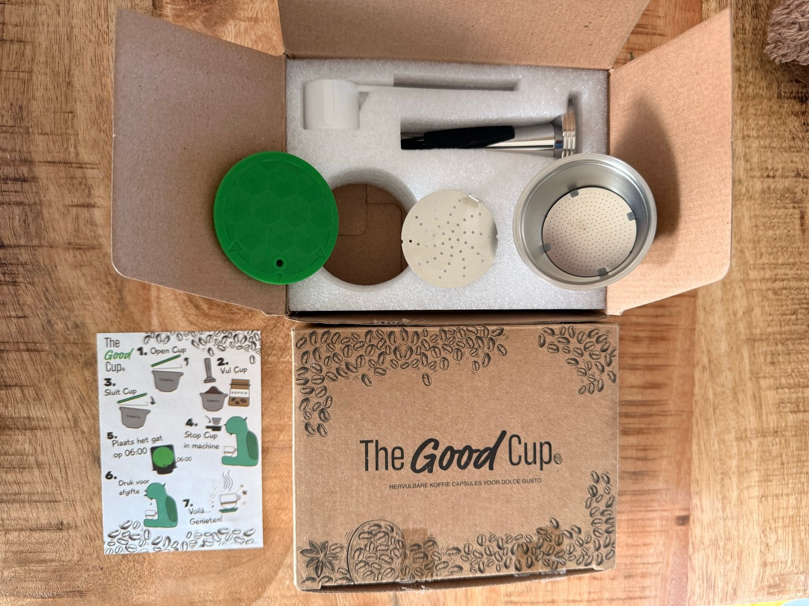 2 sets Herbruikbare Dolce Gusto cups The Good Cup, Ophalen of Verzenden, Zo goed als nieuw
