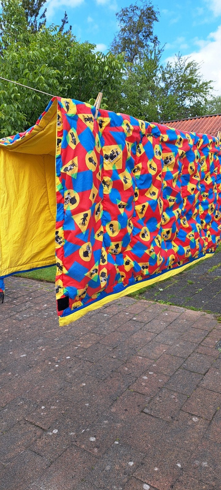 Jip en Janneke slaapzak - 1.50 x 1.30 m, Caravans en Kamperen, Slaapzakken, Ophalen of Verzenden, Gebruikt