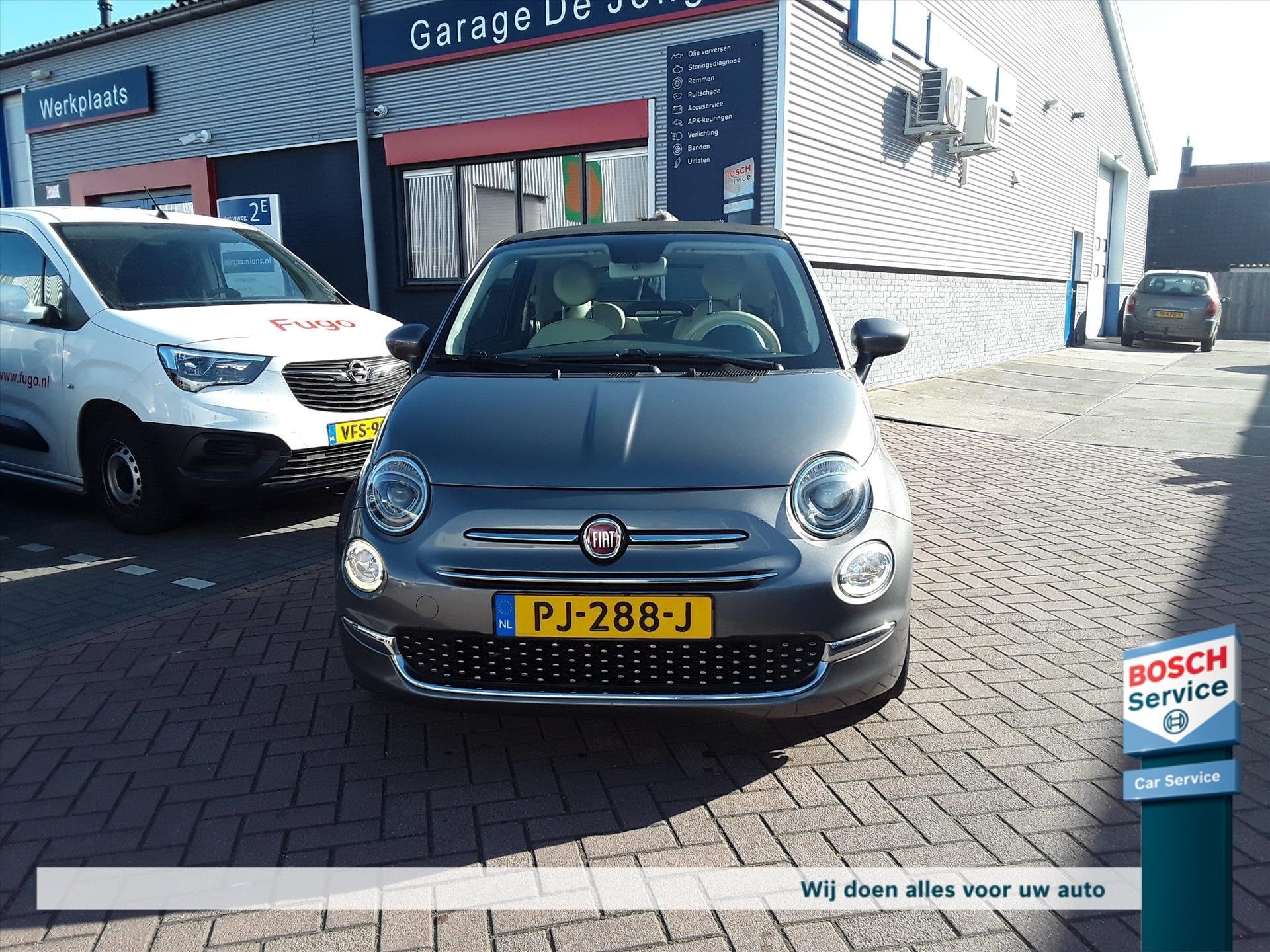 FIAT 500c, 12 maanden, Stof, Gebruikt, Origineel Nederlands