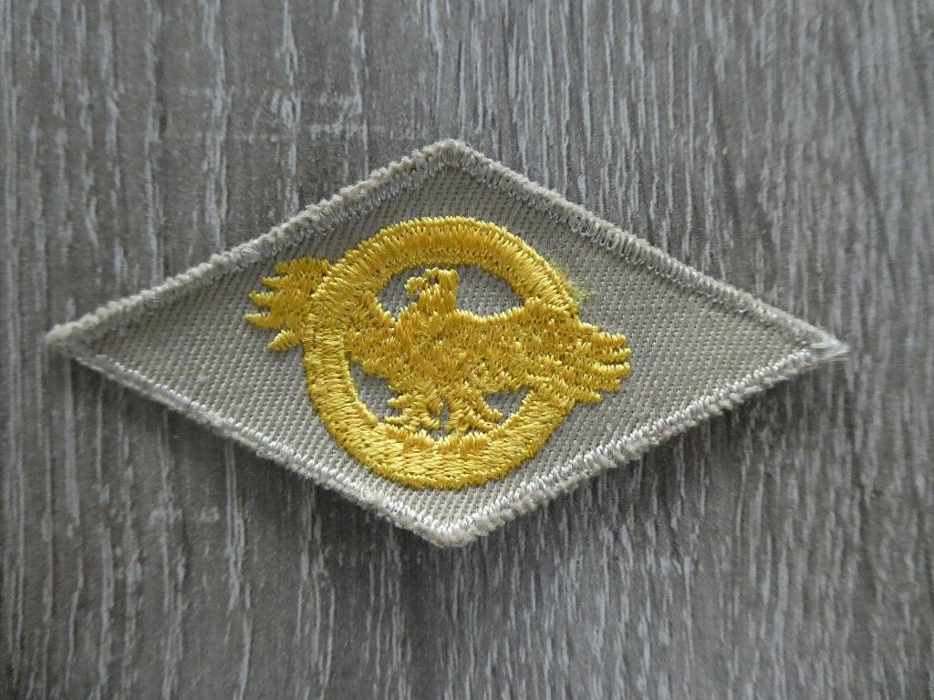 US Ruptured Duck, Verzamelen, Militaria | Tweede Wereldoorlog, Ophalen of Verzenden, Landmacht, Amerika, Embleem of Badge
