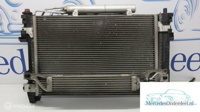 W169 W245 B-klasse Koeler pakket radiateur ventilator conden, Auto-onderdelen, Motor en Toebehoren, Gebruikt, Ophalen of Verzenden