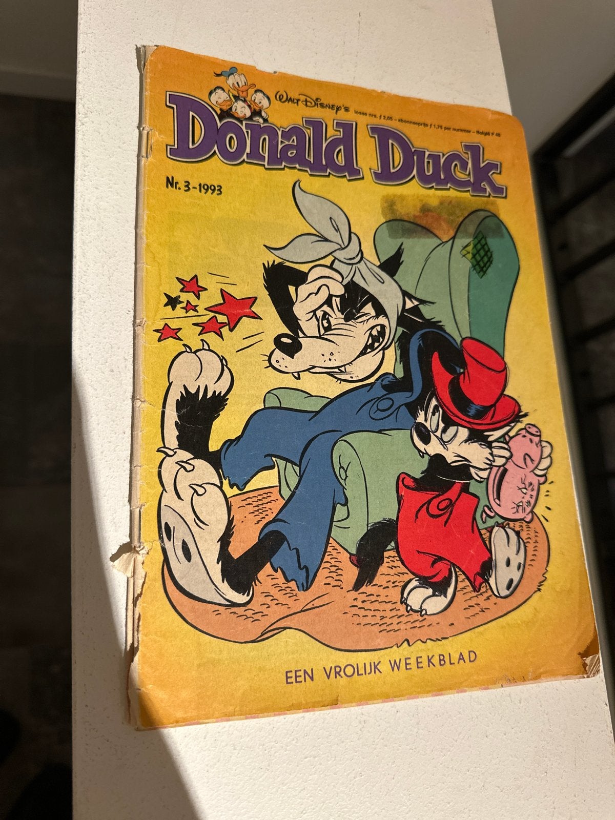 Donald Duck Nr. 3-1993 - Een Vrolijk Weekblad, Eén stripboek, Ophalen of Verzenden, Gelezen