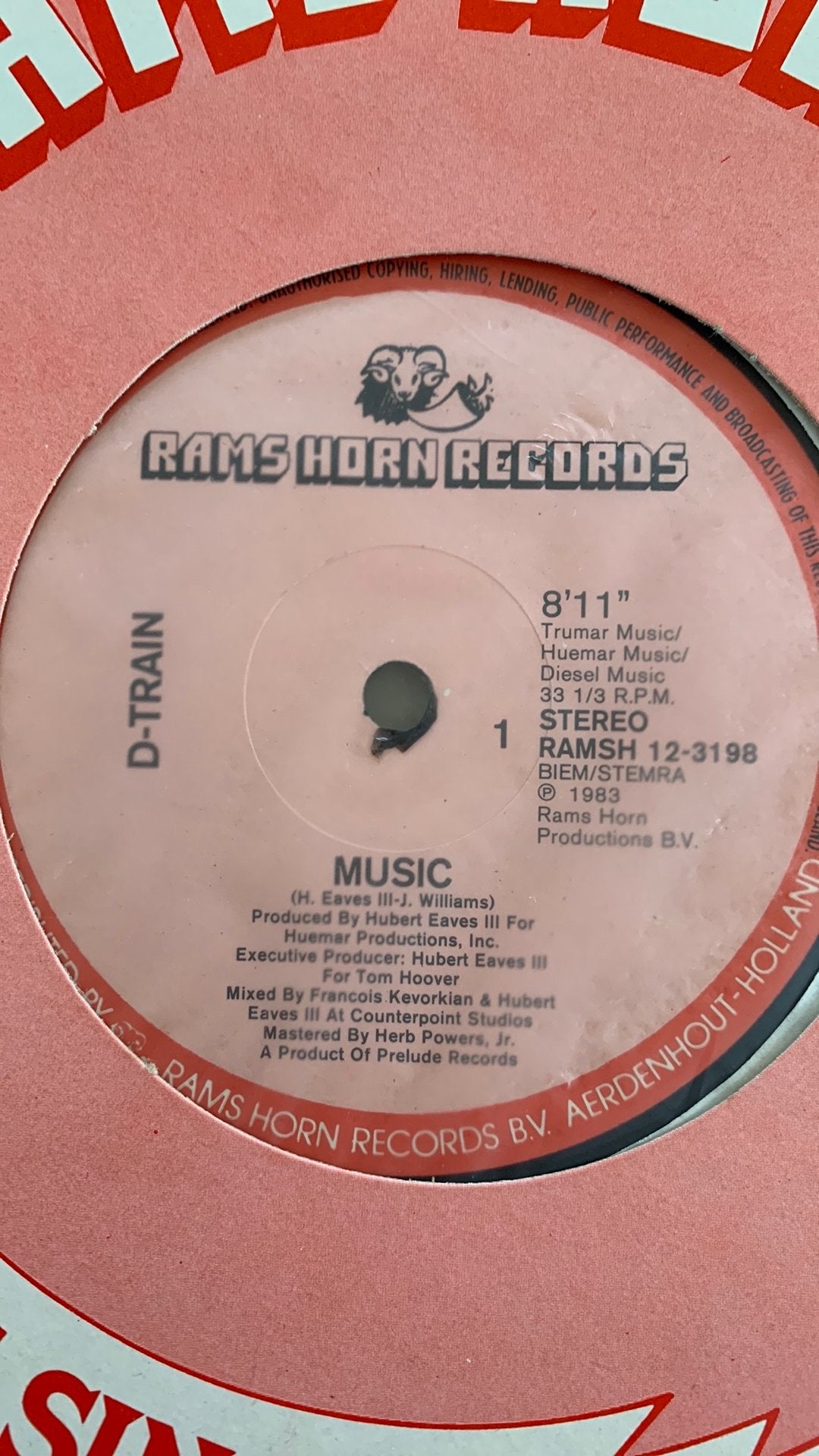 D-Train - Music, Overige genres, Ophalen of Verzenden, Zo goed als nieuw, 12 inch