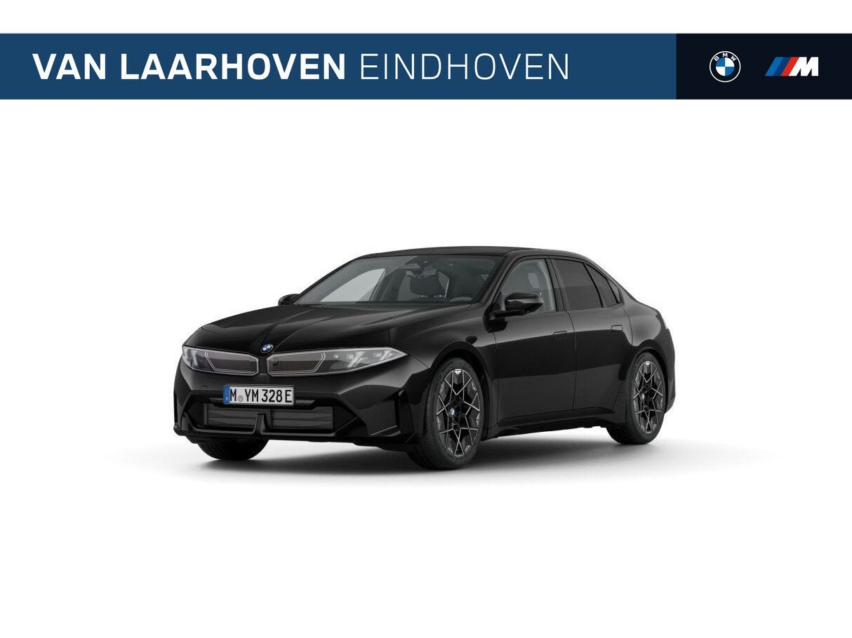 BMW i3 50 xDrive M Sport Automaat / Panoramadak / Trekhaak /, Auto's, Automaat, Dealer onderhouden, Zwart, Leder