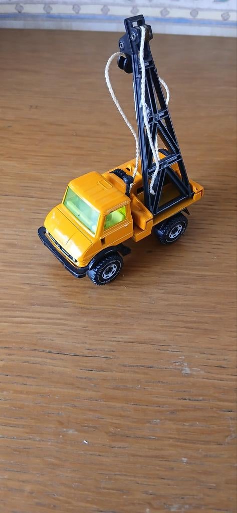 Siku 2820 Mercedes-Benz Unimog U406 Kraanwagen (1:55), Ophalen, Gebruikt, Bus of Vrachtwagen, SIKU