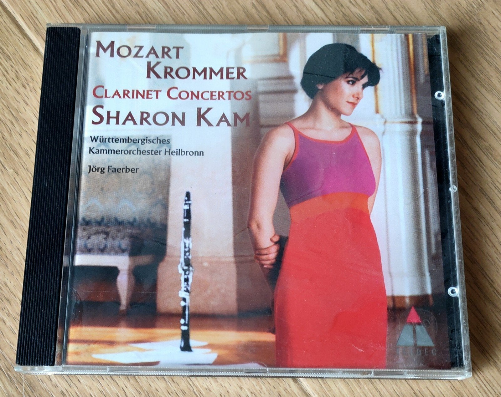 Mozart Krommer Klarinet Concertos - Sharon Kam CD, Ophalen of Verzenden, Classicisme, Gebruikt, Orkest of Ballet