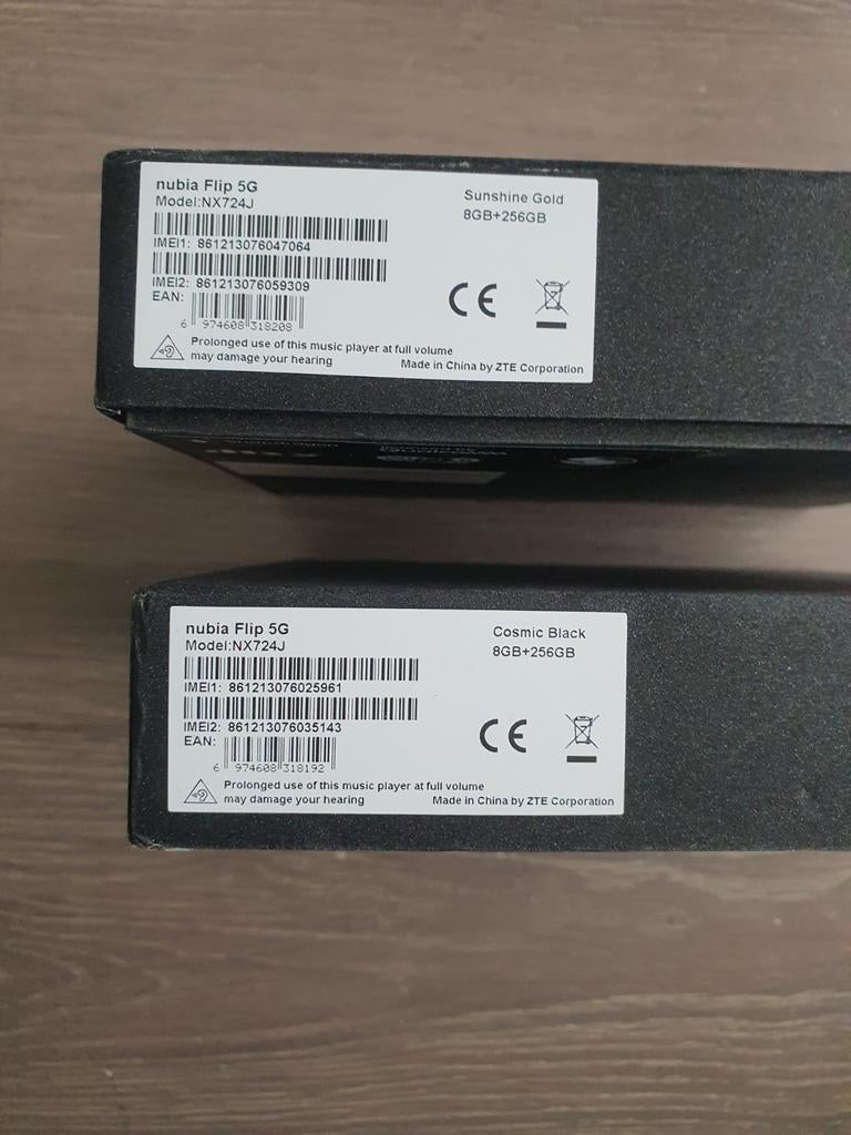 Tk Nubia Flip 5G in 2 kleur (Nieuw), Ophalen, Nieuw, Telefoonhanger of Accessoire, Apple iPhone