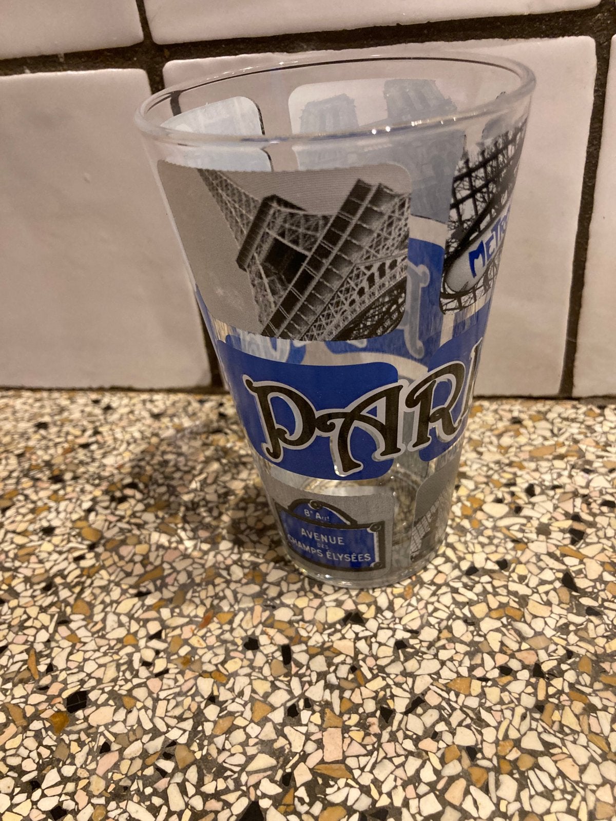 Glas Parijs, Ophalen of Verzenden, Zo goed als nieuw, Overige typen