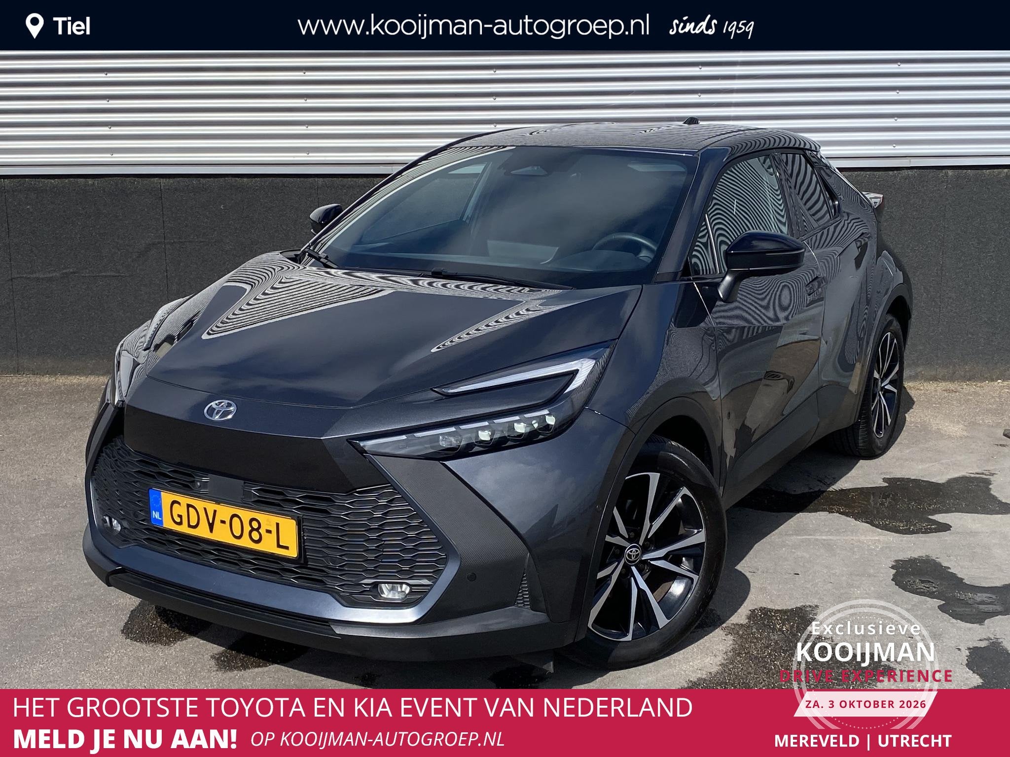 Toyota C-HR 1.8 Hybrid 140 First Edition Trekhaak, 360° cam, Auto's, Dealer onderhouden, Stof, Euro 6, 4 cilinders