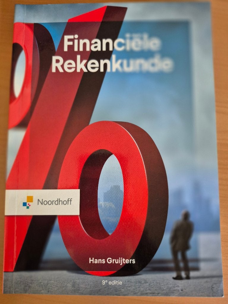 Financiële rekenkunde | Hans Gruijters, Boeken, Studieboeken en Cursussen, Gelezen, Beta, Hans Gruijters, HBO