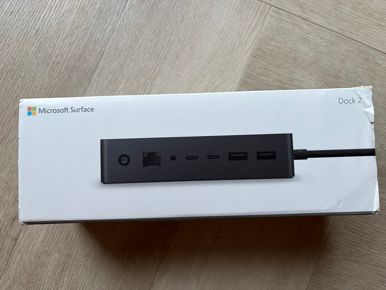 Microsoft Surface Dock 2 - Zo goed als nieuw, Computers en Software, Ophalen of Verzenden, Zo goed als nieuw, Docking station