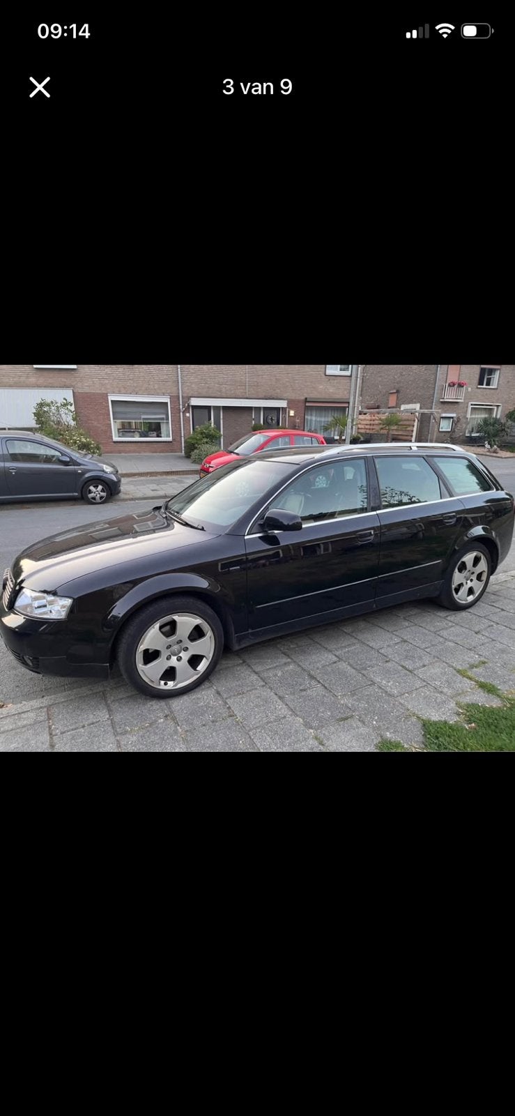Audi A4 1.8 Avant 110KW 2003 Zwart, Auto's, Voorwielaandrijving, 194 pk, 4 cilinders, A4