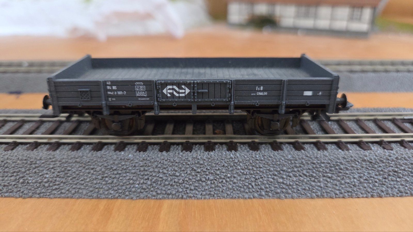 Roco NS platte wagon - Nieuw in doos 10 stuks  46012, Gelijkstroom, Ophalen of Verzenden, NS, Roco