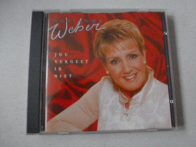 D MARIANNE WEBER jou vergeet ik niet 16 nummers, Ophalen of Verzenden, Zo goed als nieuw, Levenslied of Smartlap