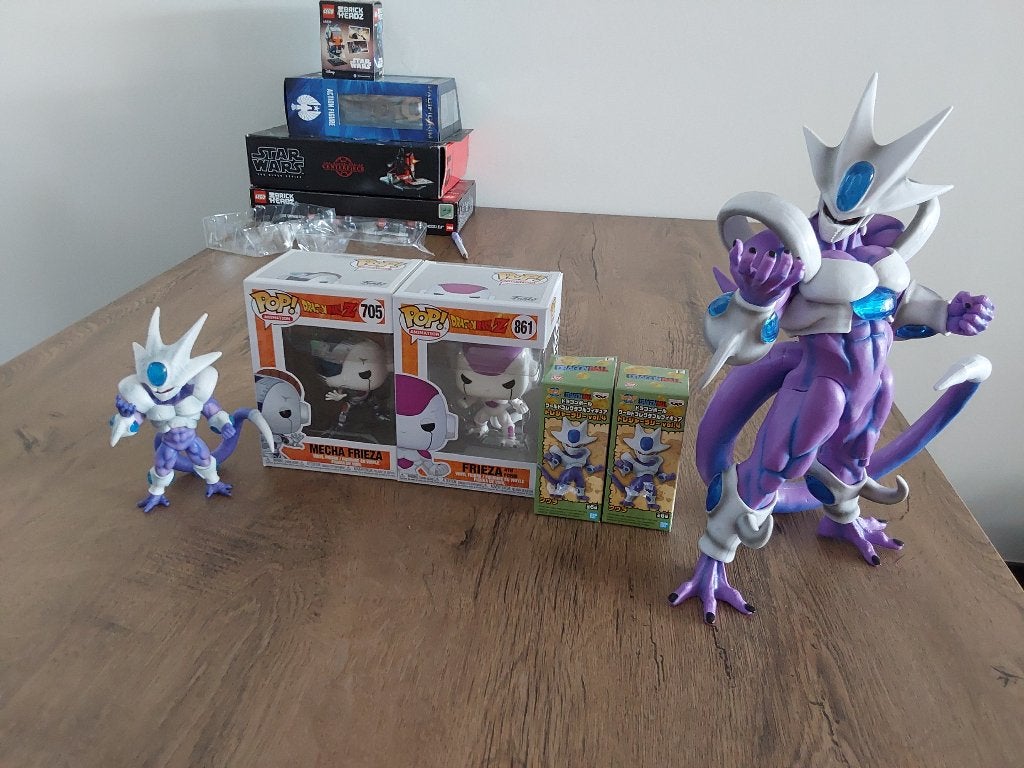 DRAGONBALL Z FRIEZA EN COOLER VERZAMELING, Verzamelen, Ophalen of Verzenden, Gebruikt