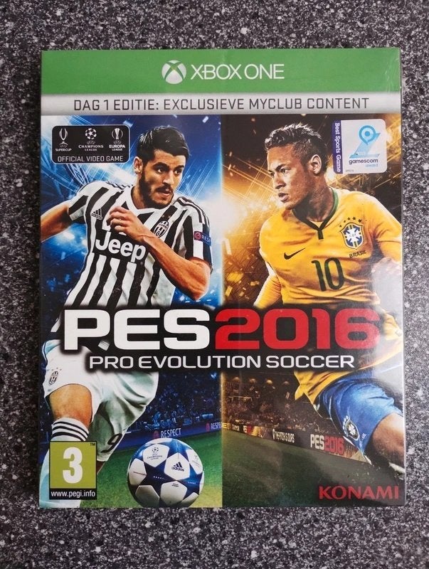 PES 2016 Dag 1 Editie, Verzenden, 1 speler, Nieuw, Vanaf 3 jaar