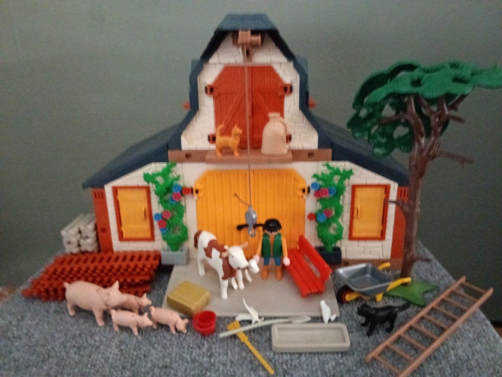 Playmobil Boerderij met Dieren en Accessoires, Lieselotjetweedehandsspeelgoed@gmail.com, Overige typen, Tilburg, Ophalen of Verzenden