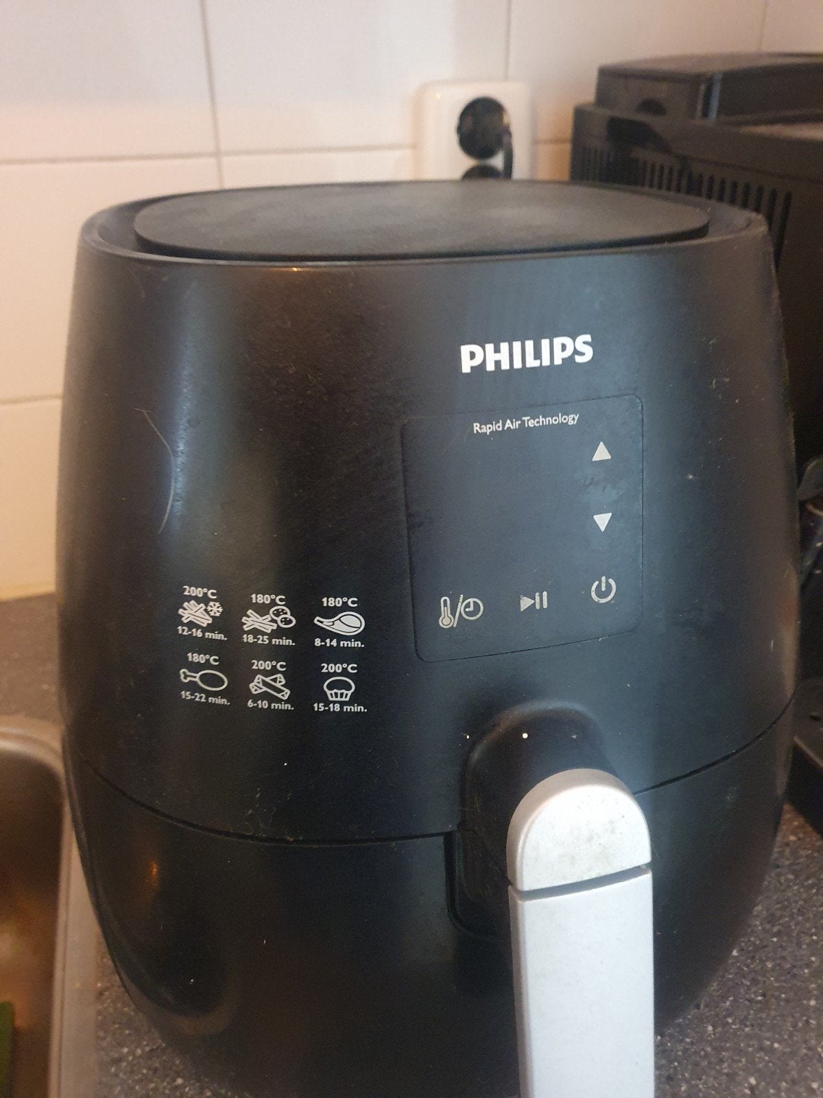 Foto 4 van Philips Airfryer - Zwart, Gebruikt
