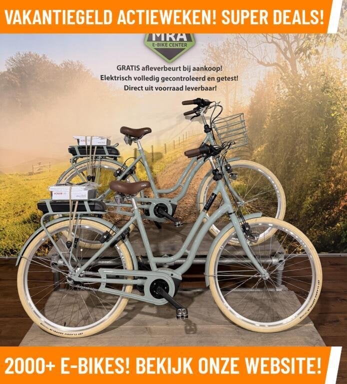 Frappe FBC 200 Elektrische fiets met BOSCH midden motor!