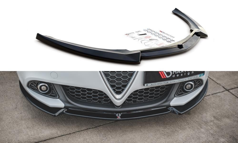 Spoiler Voorspoiler Lip Splitter Voor Alfa Romeo Giulietta F, Verzenden, Automotive Parts, A.parts@hotmail.nl, Trasmolenlaan 12 3447 GZ Woerden