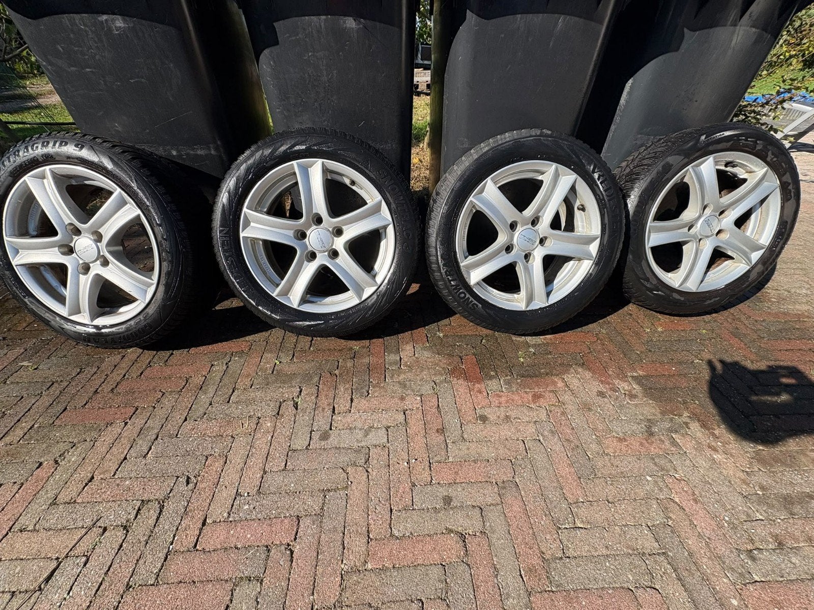 Banden inclusief licht metalen velgen, Ophalen, Gebruikt