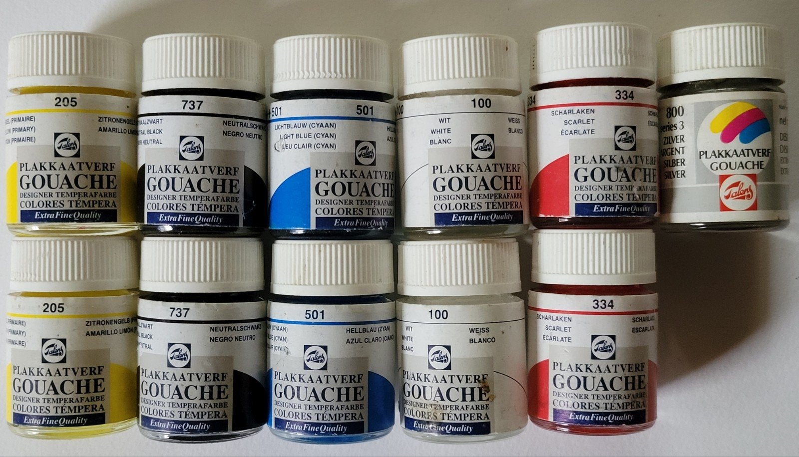 Nieuw: 10 Talens Plakkaatverf Gouache - Diverse Kleuren, Verzenden, Nieuw