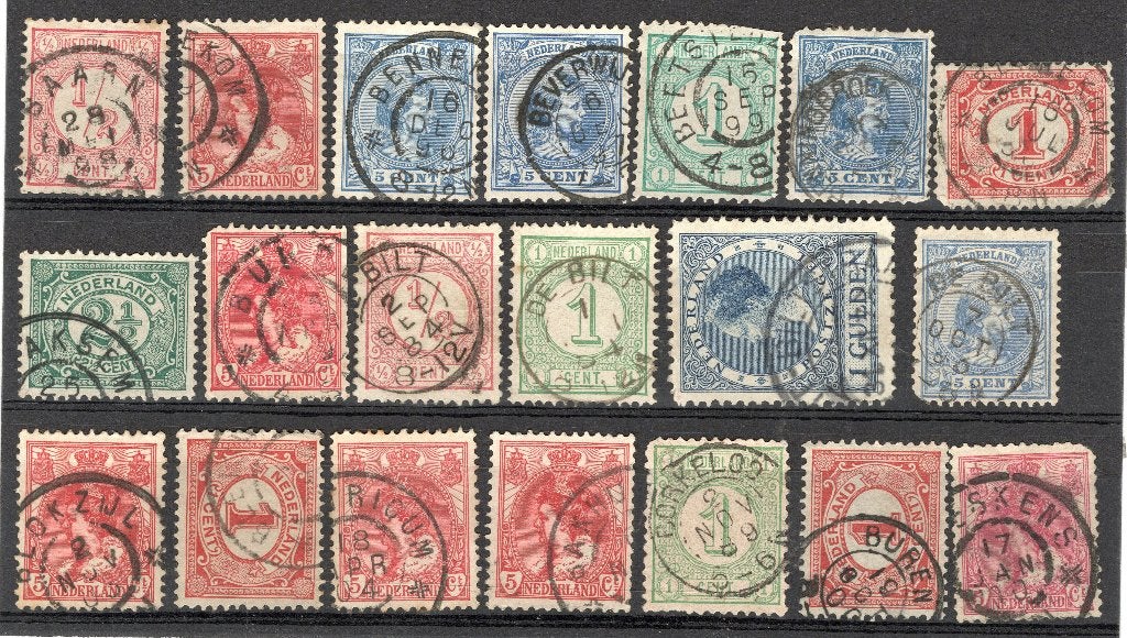 Stempels klassiek wo Be Bilt Baarn Blokzijl Bennekom (9394), Verzenden, T/m 1940, Gestempeld