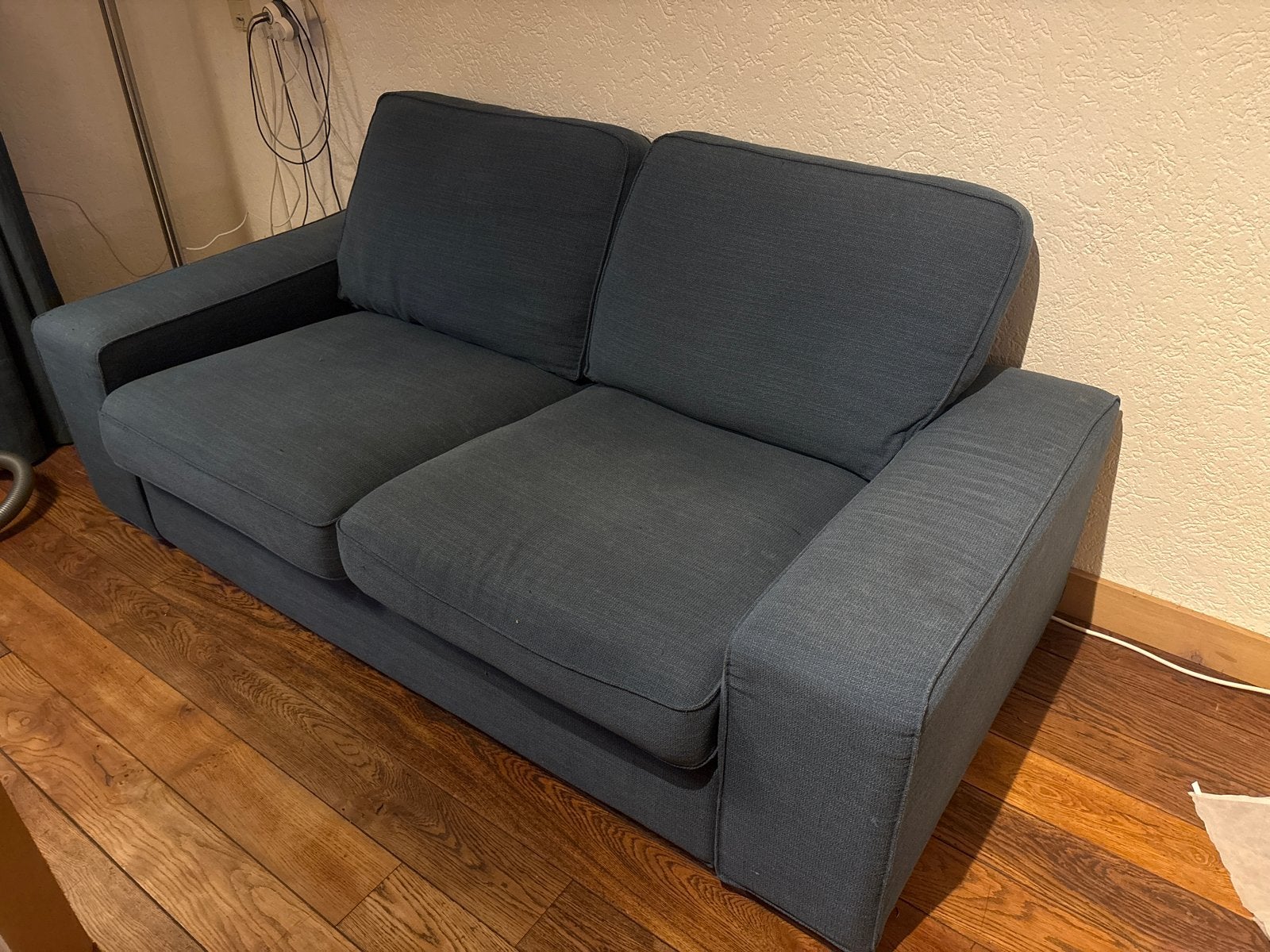 Comfortabele 2-zitsbank Ikea Kivik, Ophalen, Gebruikt, 150 tot 200 cm, Tweepersoons