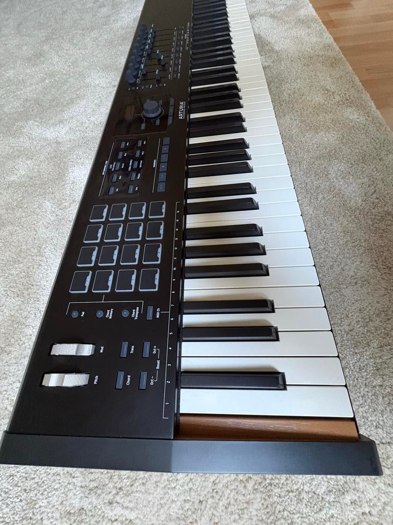 Arturia KeyLab 88 MkII – Hammer Action MIDI Controller, Ophalen of Verzenden, Gebruikt