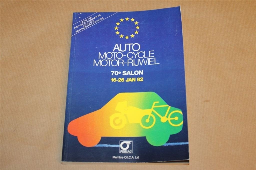 70e Salon Brussel 1992 — Autos, Motors en Fietsen, Ophalen of Verzenden, Gelezen, Opel