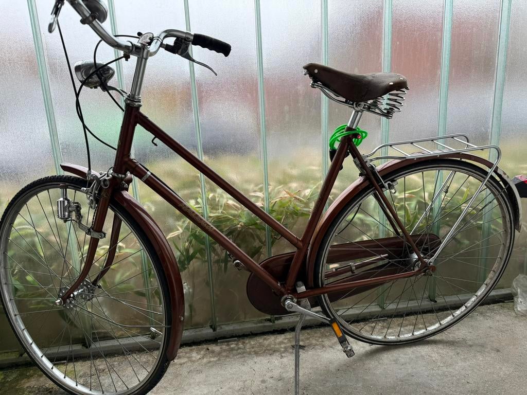 Raleigh klassieke stadsfiets, Ophalen